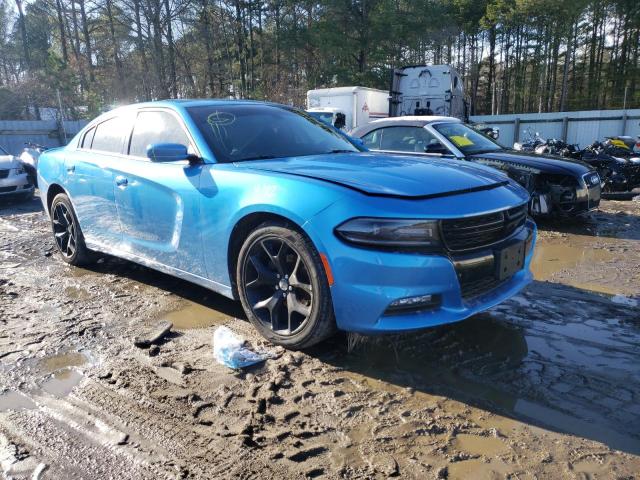 DODGE CHARGER SX 2015 with VIN 2C3CDXHG4FH738713 - Photo from auction