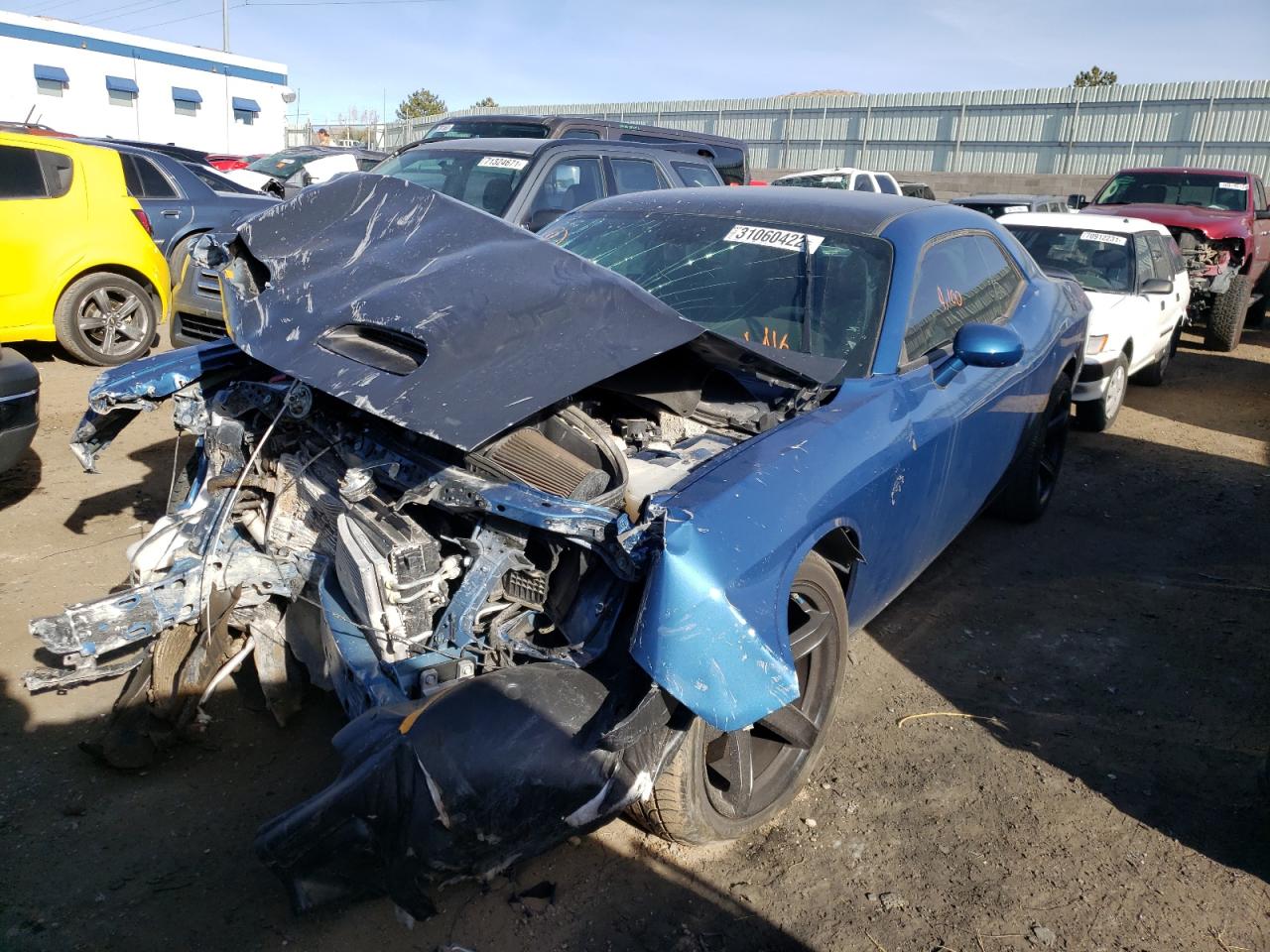 Photo 2 from auction – 2021 DODGE CHALLENGER with VIN 2C3CDZL9XMH572344