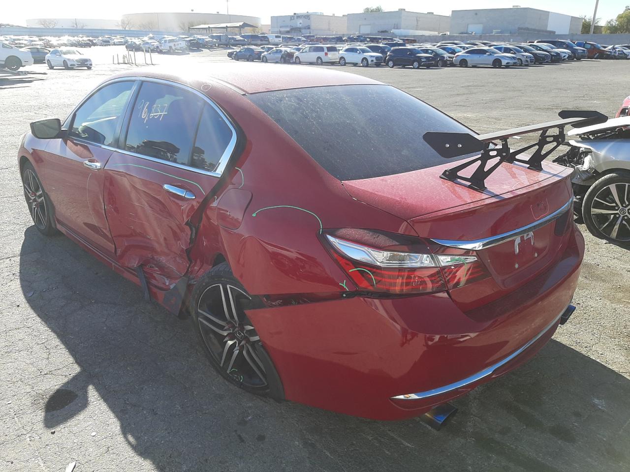 Photo 3 from auction – 2016 HONDA ACCORD SPO with VIN 1HGCR2F51GA080903