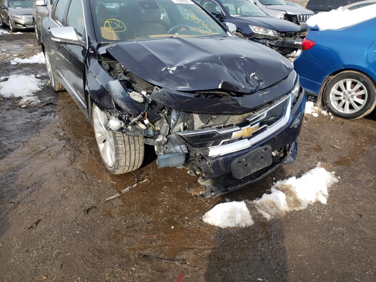 Photo 9 from auction – 2014 CHEVROLET IMPALA LTZ with VIN 2G1155S39E9272854