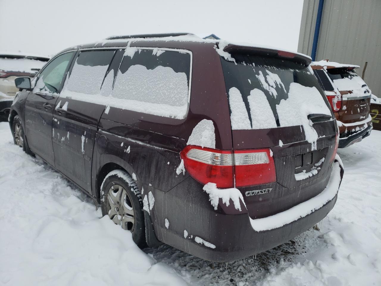 Photo 3 from auction – 2007 HONDA ODYSSEY EX with VIN 5FNRL38797B090696
