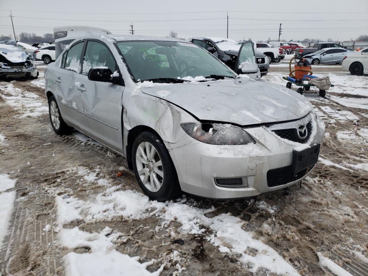 MAZDA 3 I 2008 with VIN JM1BK32G481791038 - Photo from auction