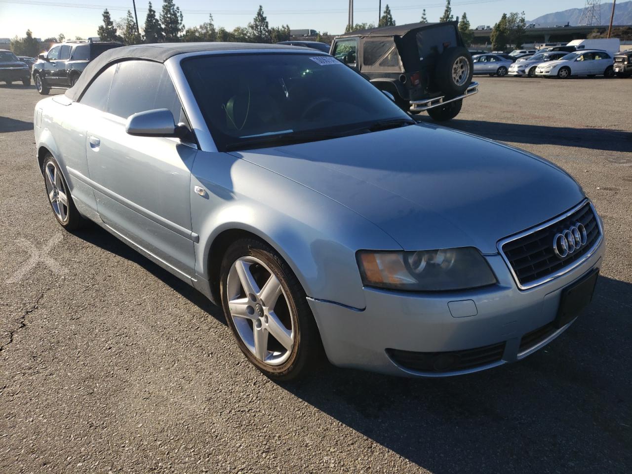 AUDI A4 1.8 CAB 2005 with VIN WAUAC48H15K009103 - Photo from auction
