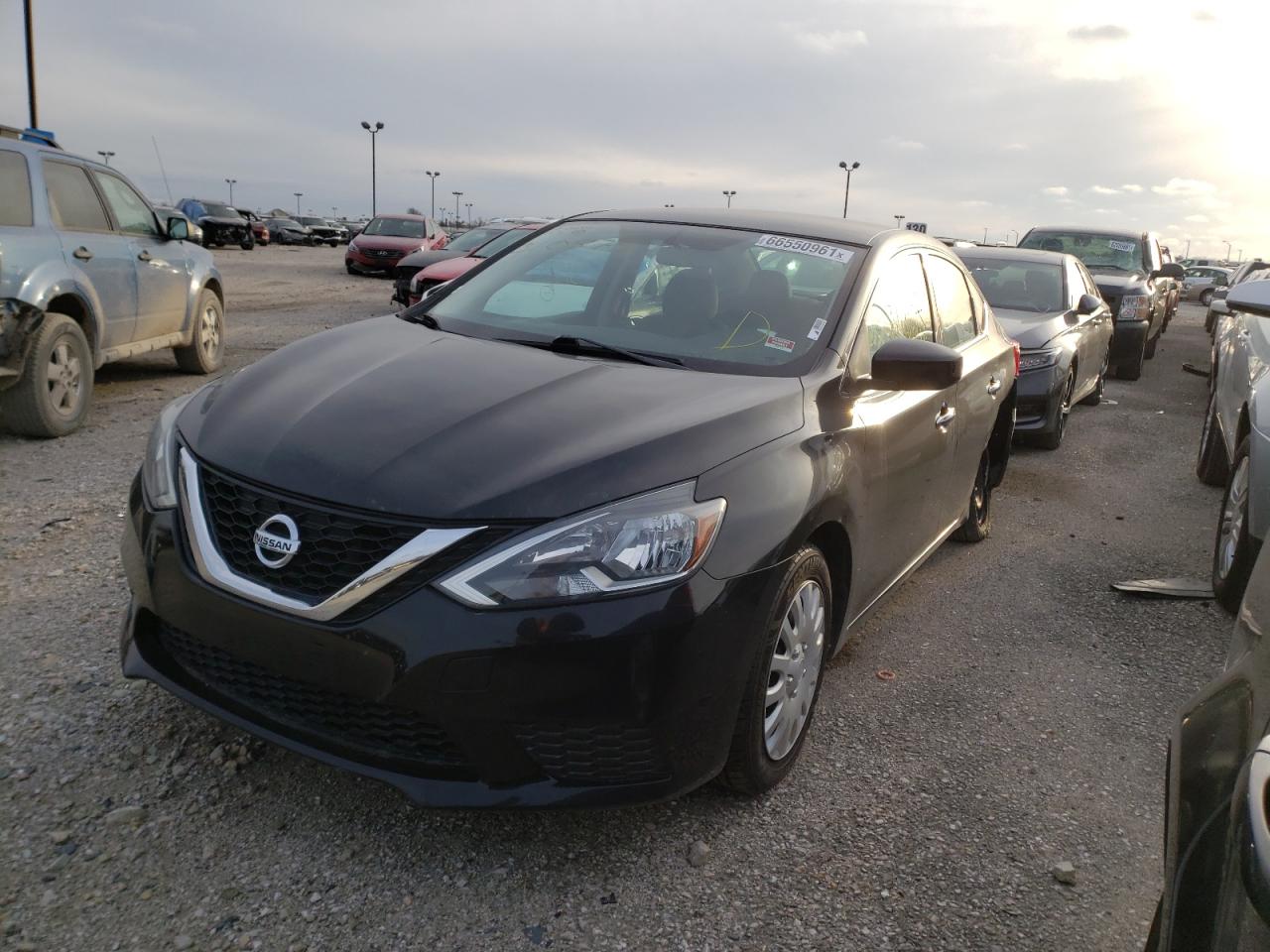 Photo 2 from auction – 2017 NISSAN SENTRA S with VIN 3N1AB7AP0HY310575
