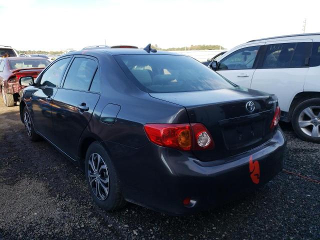 Photo 3 from auction – 2009 TOYOTA COROLLA BA with VIN JTDBL40E49J024859