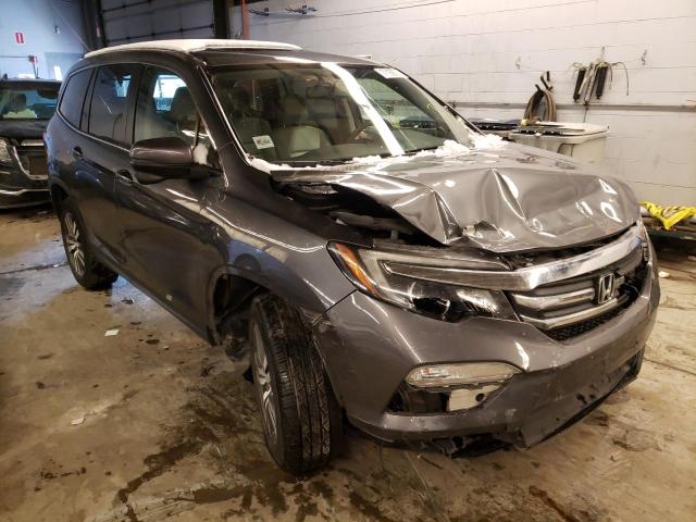 Photo 1 from auction – 2017 HONDA PILOT EXLN with VIN 5FNYF6H74HB023669