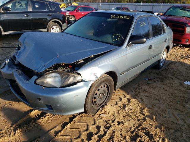 Photo 2 from auction – 2000 HONDA CIVIC with VIN 1HGEJ6670YL026622