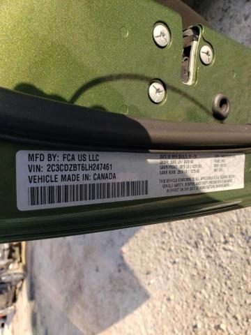 Photo 10 from auction – 2020 DODGE CHALLENGER with VIN 2C3CDZBT6LH247461
