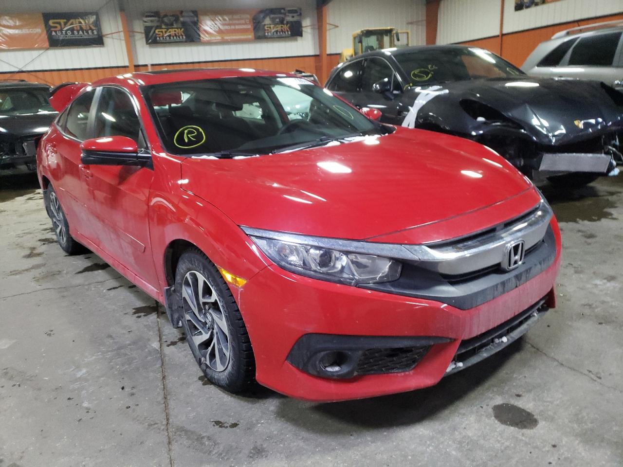 HONDA CIVIC EX 2017 with VIN 2HGFC2F84HH025695 - Photo from auction