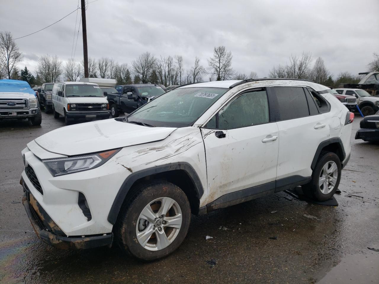 Photo 9 from auction – 2021 TOYOTA RAV4 XLE with VIN 2T3P1RFV7MC171107