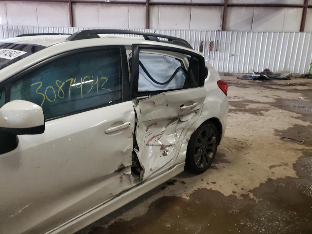 Photo 9 from auction – 2013 SUBARU IMPREZA SP with VIN JF1GPAL67D2802724