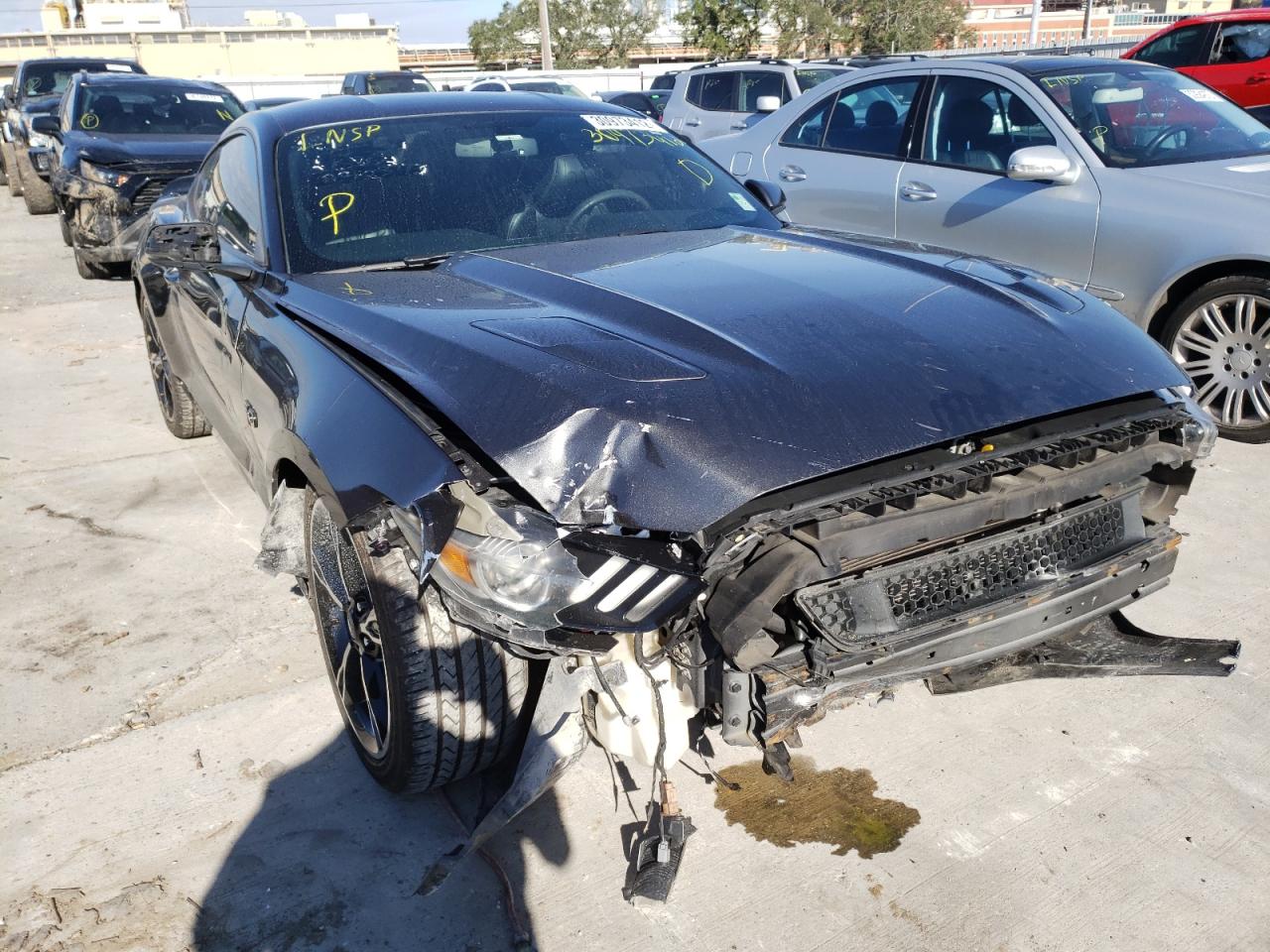 FORD MUSTANG GT 2015 with VIN 1FA6P8CF2F5316912 - Photo from auction