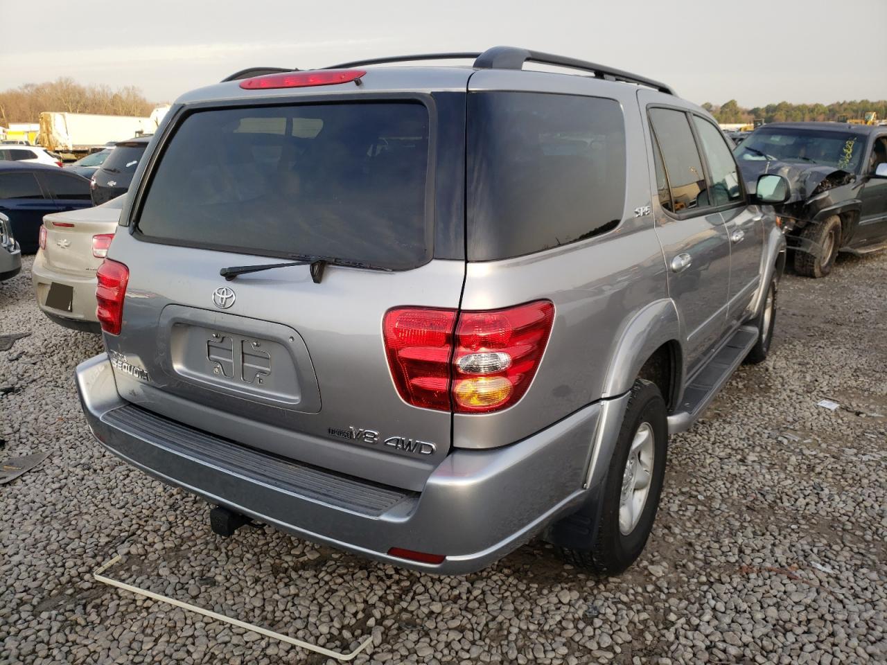Photo 4 from auction – 2002 TOYOTA SEQUOIA SR with VIN 5TDBT44A72S133512