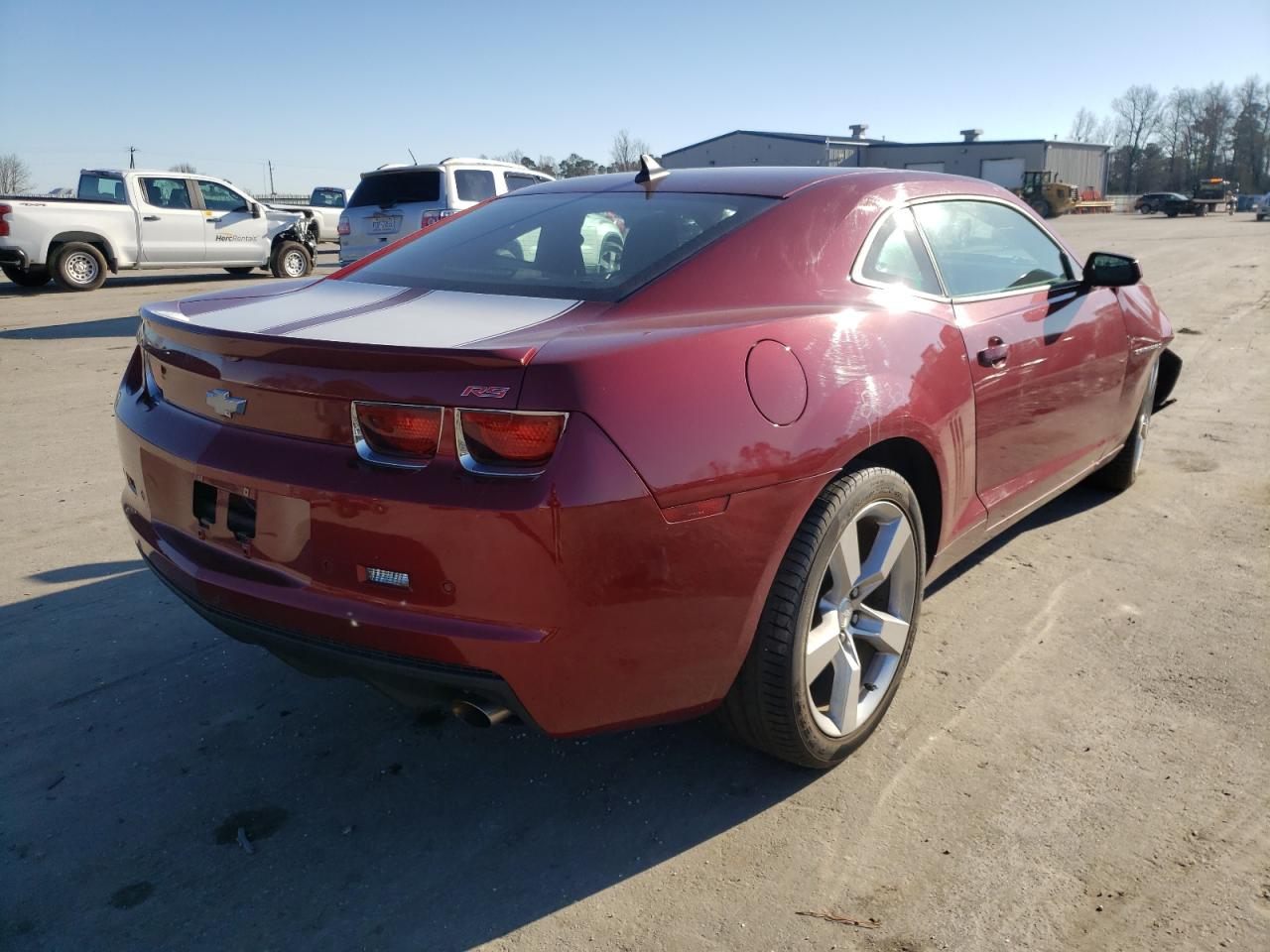 Photo 4 from auction – 2011 CHEVROLET CAMARO LT with VIN 2G1FC1ED6B9124732