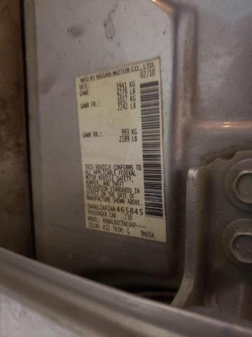 Photo 10 from auction – 2010 NISSAN ALTIMA BAS with VIN 1N4AL2AP2AN465845