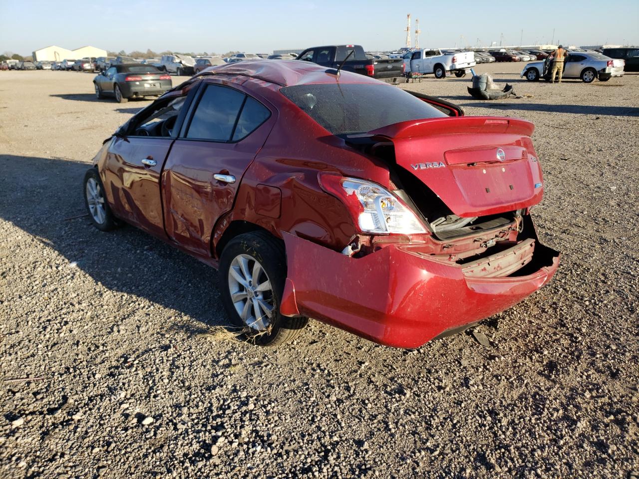 Photo 3 from auction – 2015 NISSAN VERSA S with VIN 3N1CN7AP8FL846748