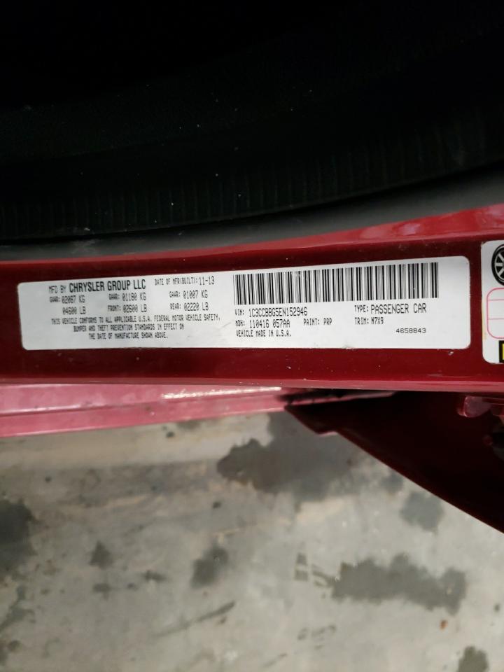 Photo 10 from auction – 2014 CHRYSLER 200 TOURIN with VIN 1C3CCBBG5EN152946