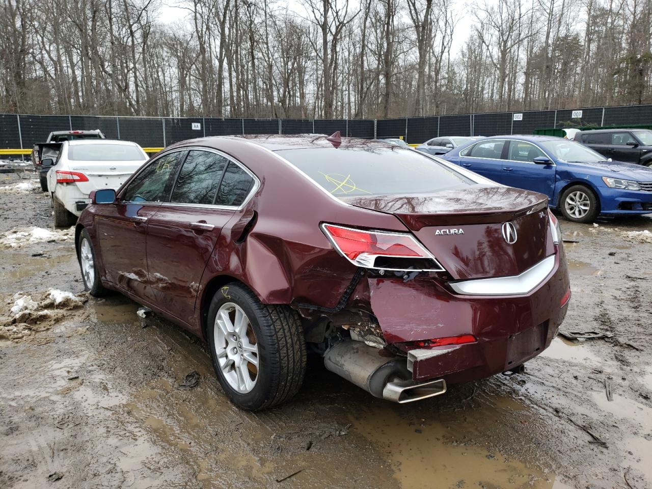 Photo 3 from auction – 2010 ACURA TL with VIN 19UUA8F5XAA005039
