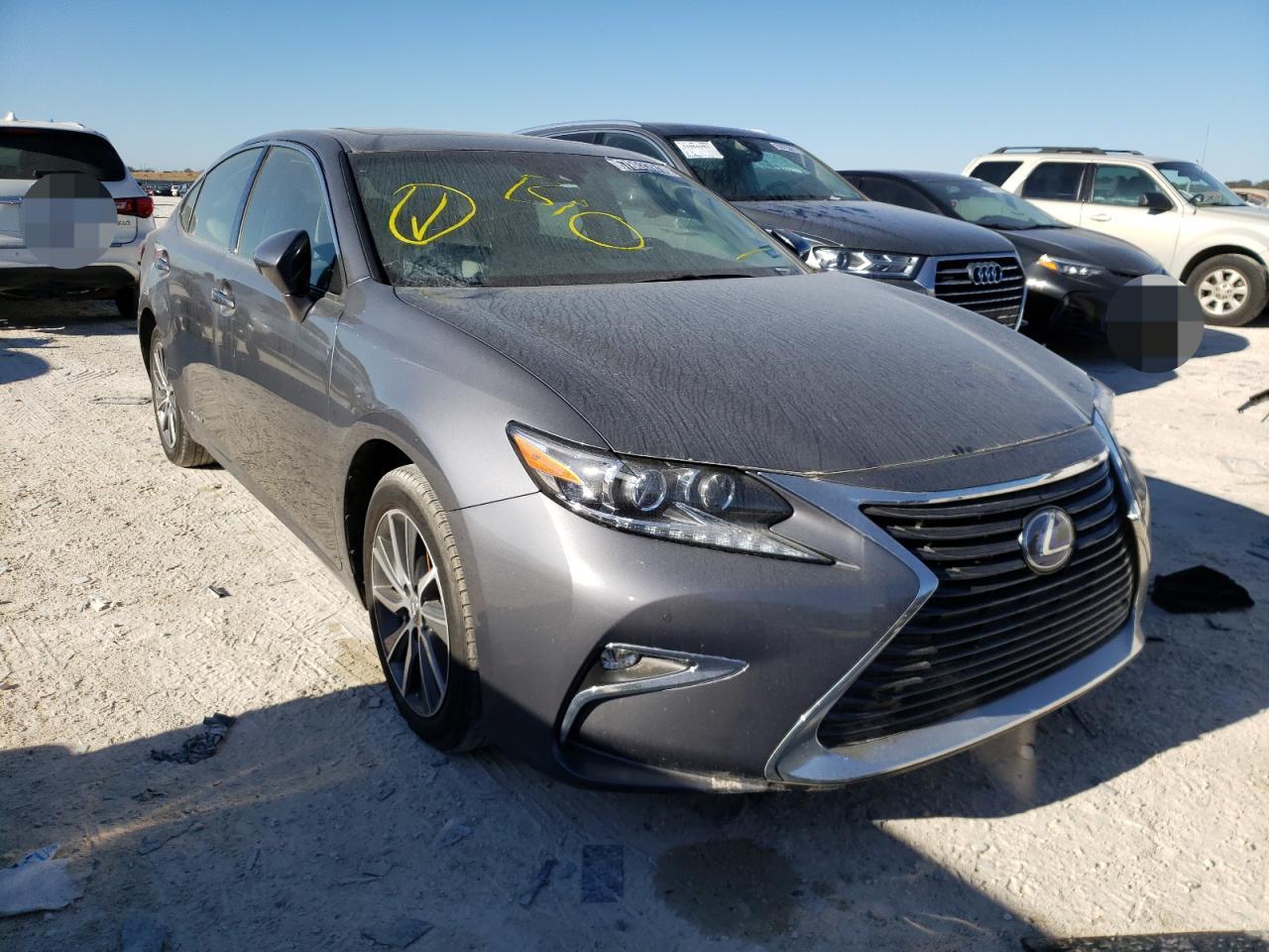 LEXUS ES 300H 2017 with VIN JTHBW1GG1H2157308 - Photo from auction