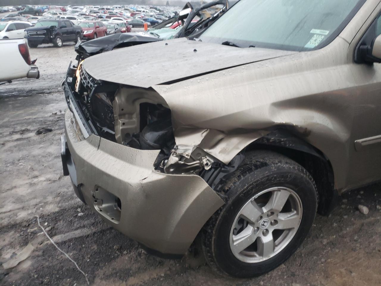 Photo 9 from auction – 2011 HONDA PILOT EXL with VIN 5FNYF3H51BB027599