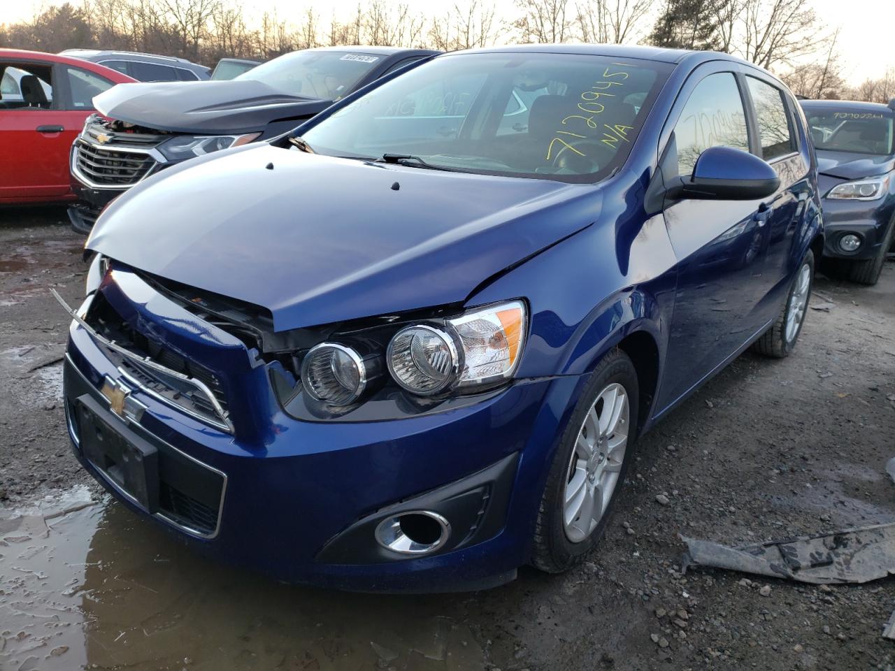 Photo 2 from auction – 2014 CHEVROLET SONIC LT with VIN 1G1JC6SH0E4130404