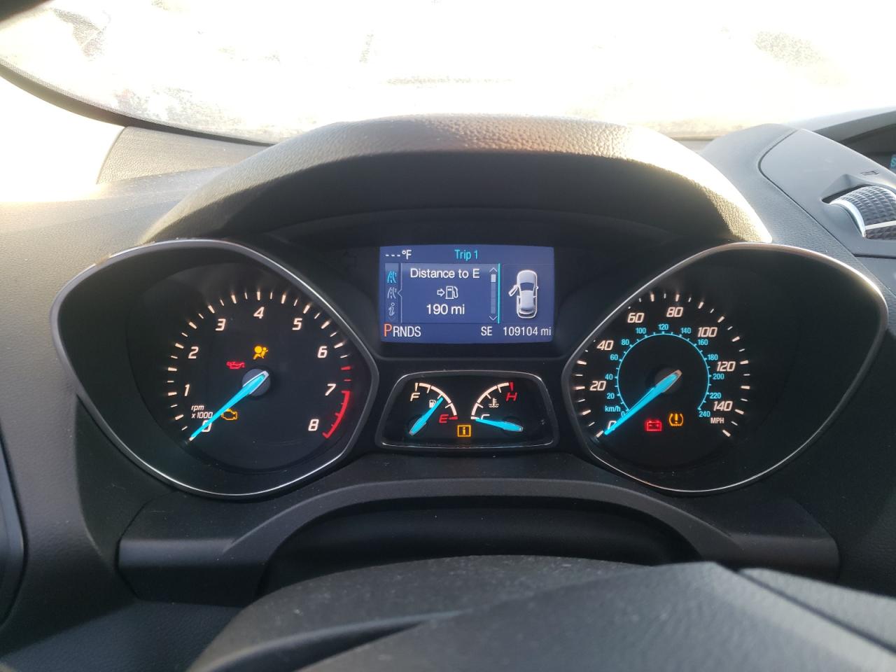 Photo 8 from auction – 2014 FORD ESCAPE SE with VIN 1FMCU0G92EUA38170