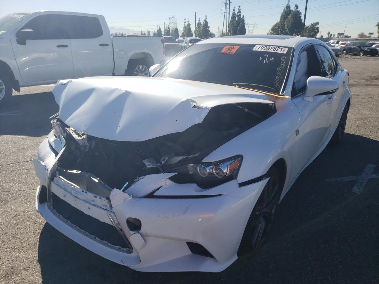 Photo 2 from auction – 2015 LEXUS IS 250 with VIN JTHBF1D26F5060321