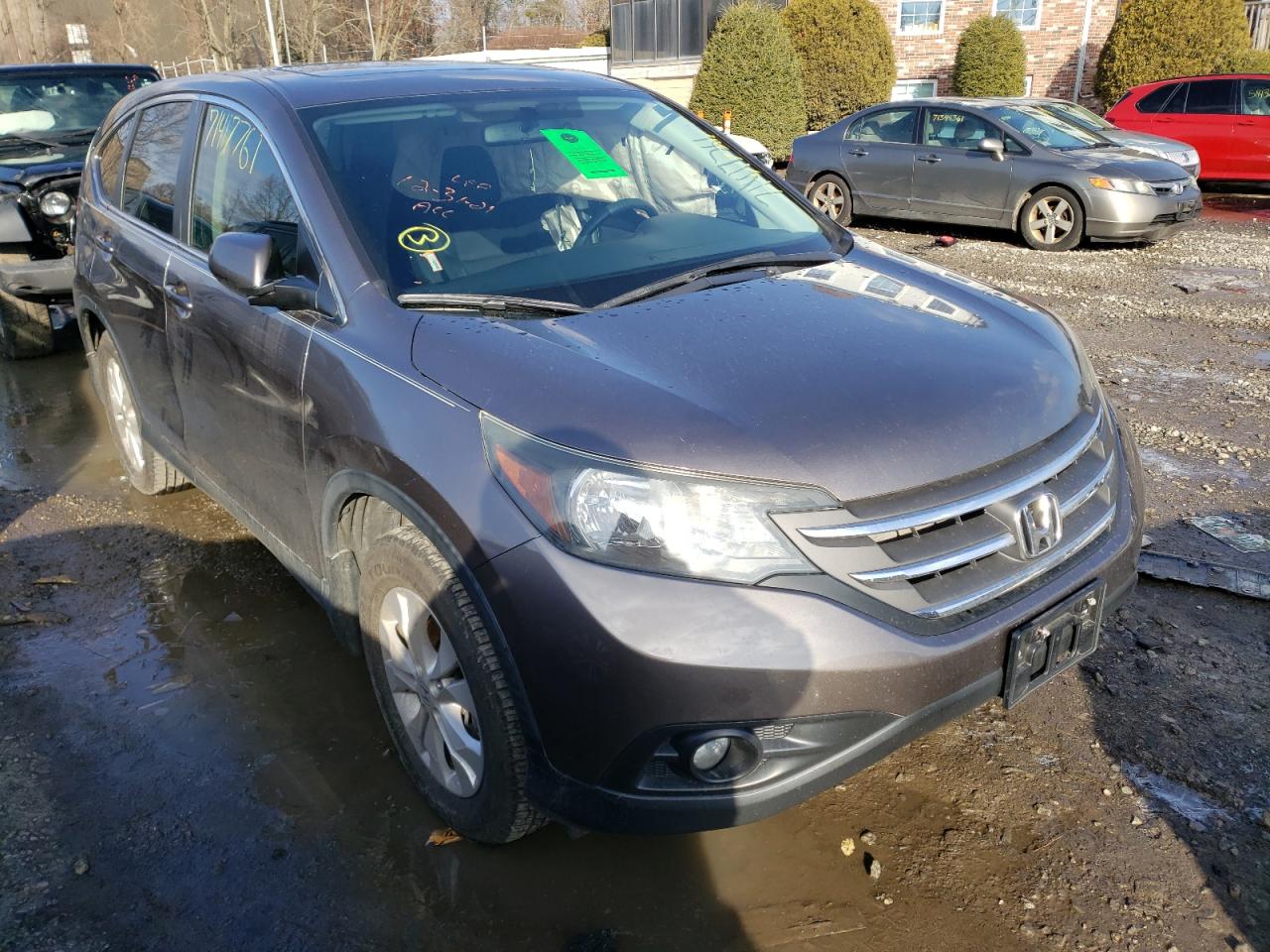 HONDA CR-V EX 2013 with VIN 5J6RM3H56DL000290 - Photo from auction