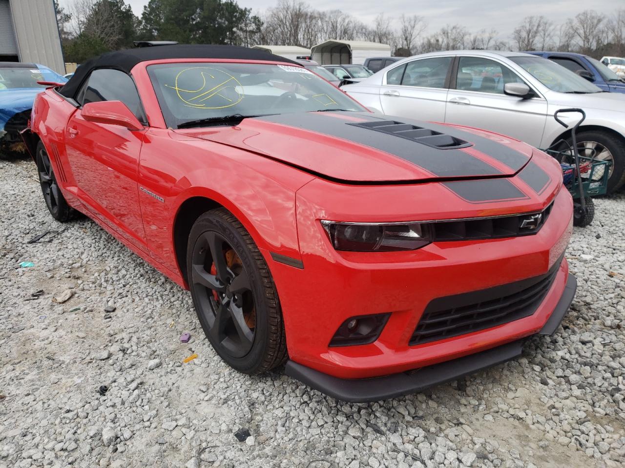 CHEVROLET CAMARO 2SS 2014 with VIN 2G1FK3DJ3E9280012 - Photo from auction