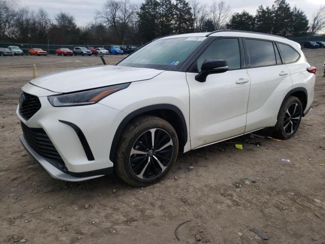 Photo 2 from auction – 2021 TOYOTA HIGHLANDER with VIN 5TDLZRBH6MS092986