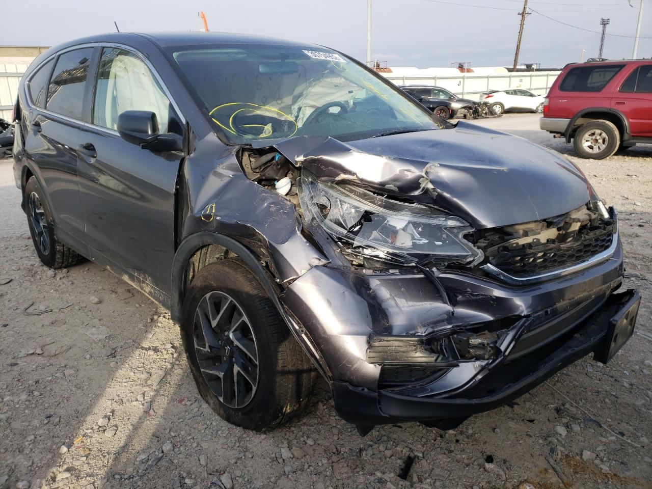 Photo 1 from auction – 2016 HONDA CR-V SE with VIN 2HKRM4H48GH614429