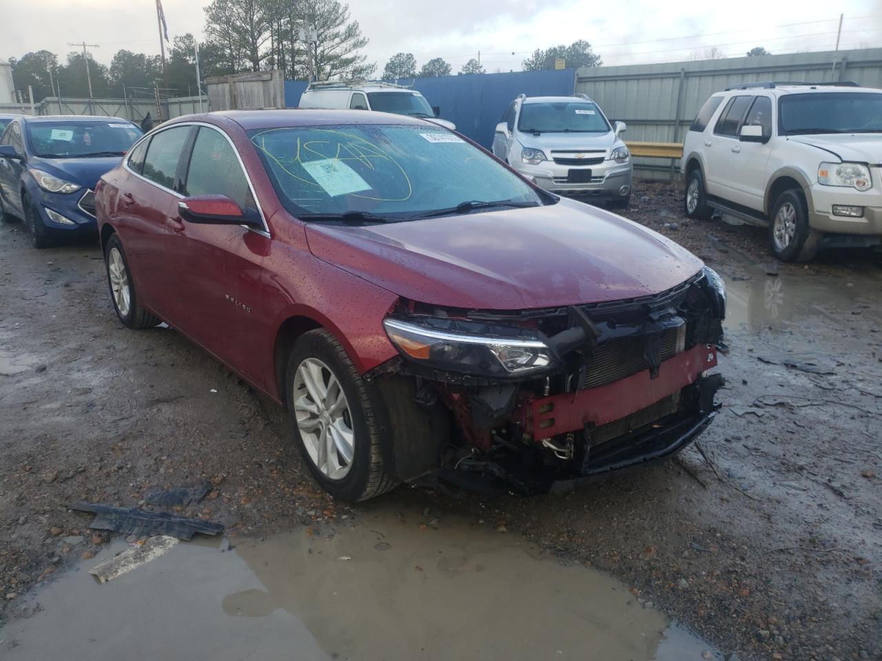 Photo 1 from auction – 2017 CHEVROLET MALIBU LT with VIN 1G1ZE5ST1HF280543