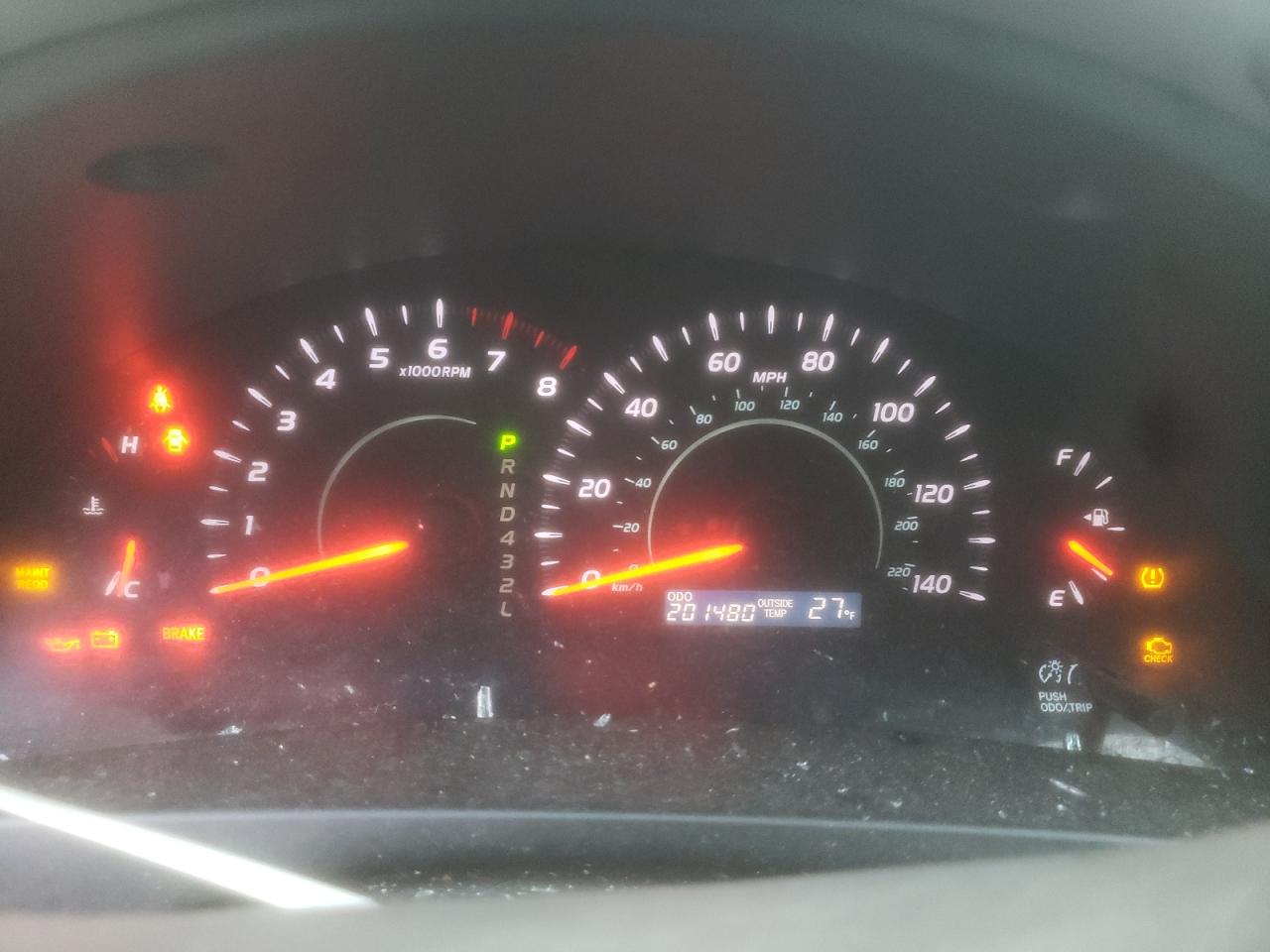 Photo 8 from auction – 2007 TOYOTA CAMRY CE with VIN 4T1BE46K27U068499