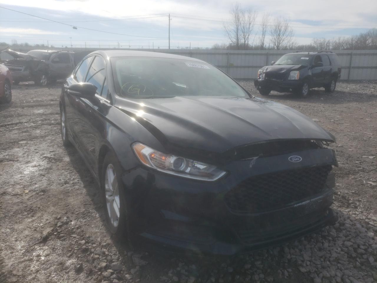 FORD FUSION SE 2014 with VIN 3FA6P0H74ER130593 - Photo from auction