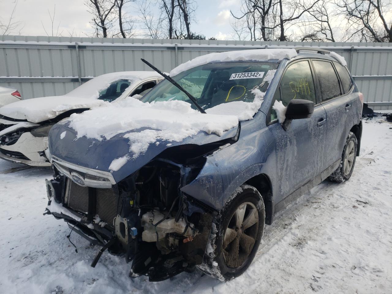 Photo 2 from auction – 2016 SUBARU FORESTER 2 with VIN JF2SJADC8GH529063