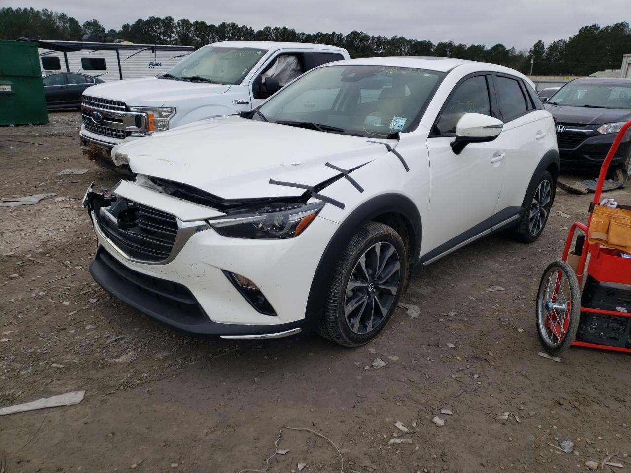 Photo 2 from auction – 2019 MAZDA CX-3 GRAND with VIN JM1DKDD70K1456717
