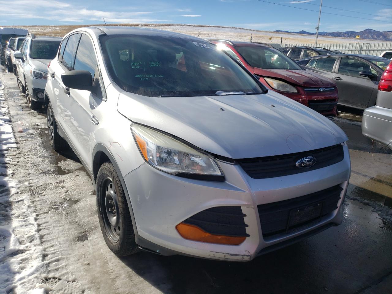 FORD ESCAPE S 2013 with VIN 1FMCU0F76DUB72033 - Photo from auction