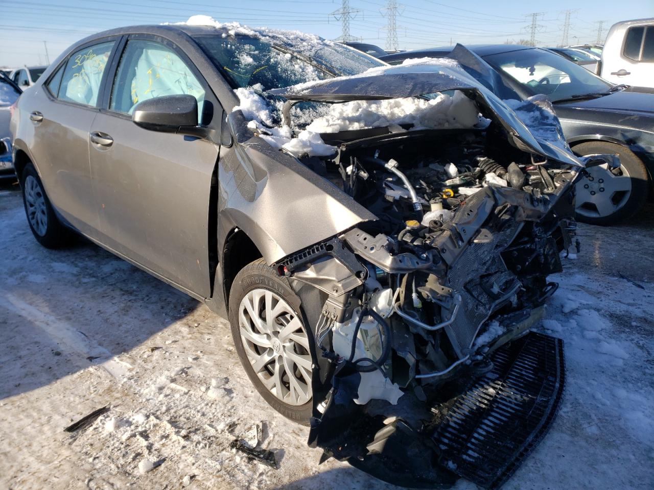 TOYOTA COROLLA L 2017 with VIN 2T1BURHE6HC771422 - Photo from auction