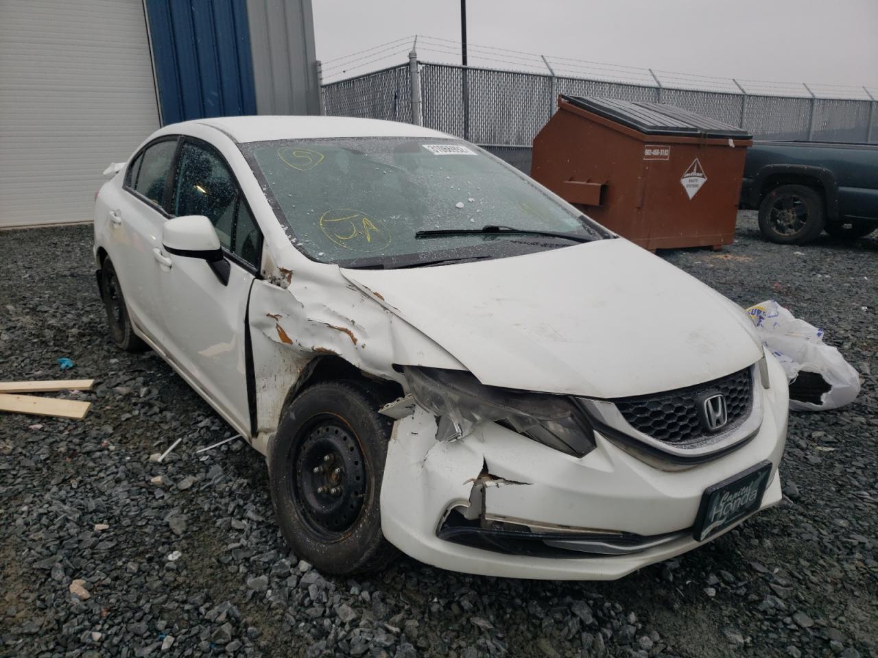 Photo 1 from auction – 2013 HONDA CIVIC LX with VIN 2HGFB2F48DH036144