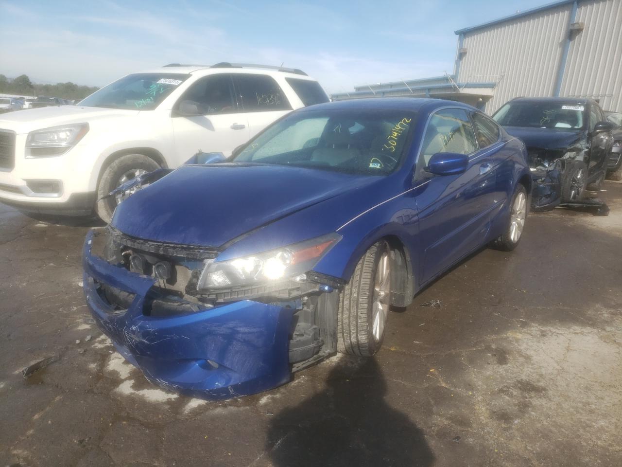 Photo 2 from auction – 2010 HONDA ACCORD EXL with VIN 1HGCS2B80AA005654
