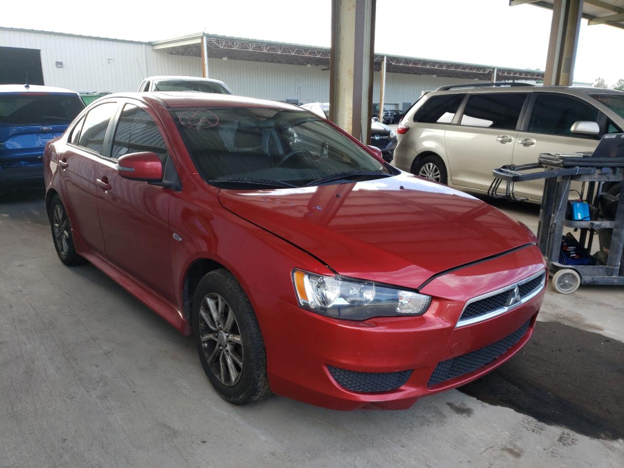 MITSUBISHI LANCER ES 2015 with VIN JA32U2FU2FU001119 - Photo from auction