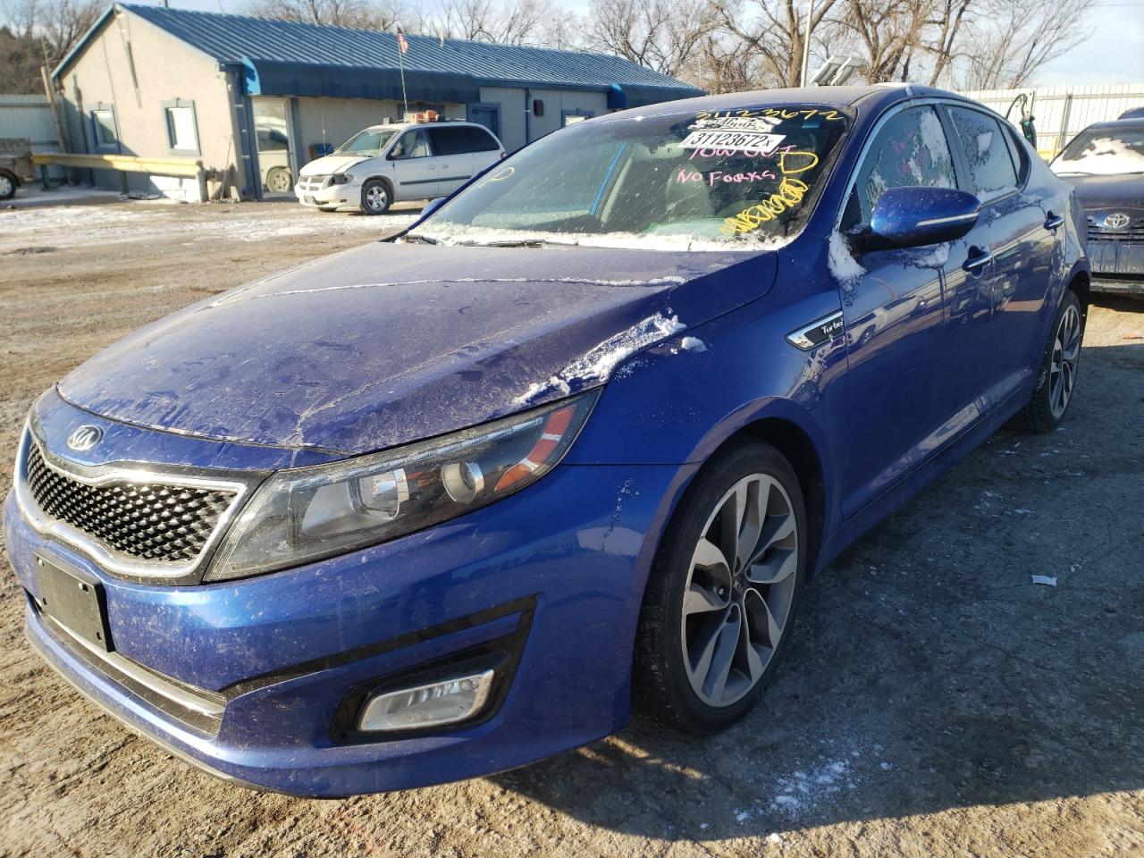 Photo 2 from auction – 2014 KIA OPTIMA SX with VIN 5XXGR4A67EG262540