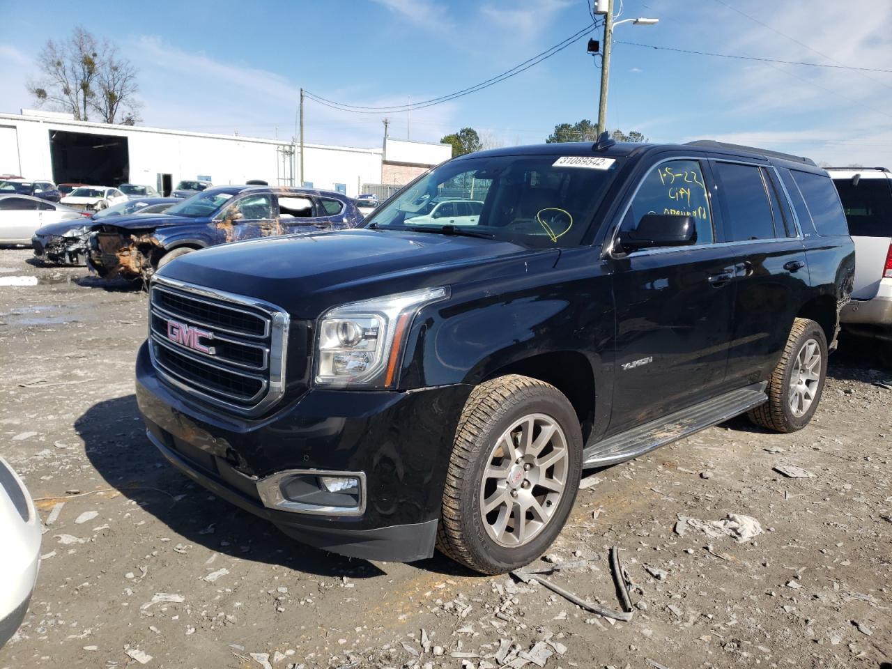 Photo 2 from auction – 2017 GMC YUKON SLT with VIN 1GKS1BKC9HR133344
