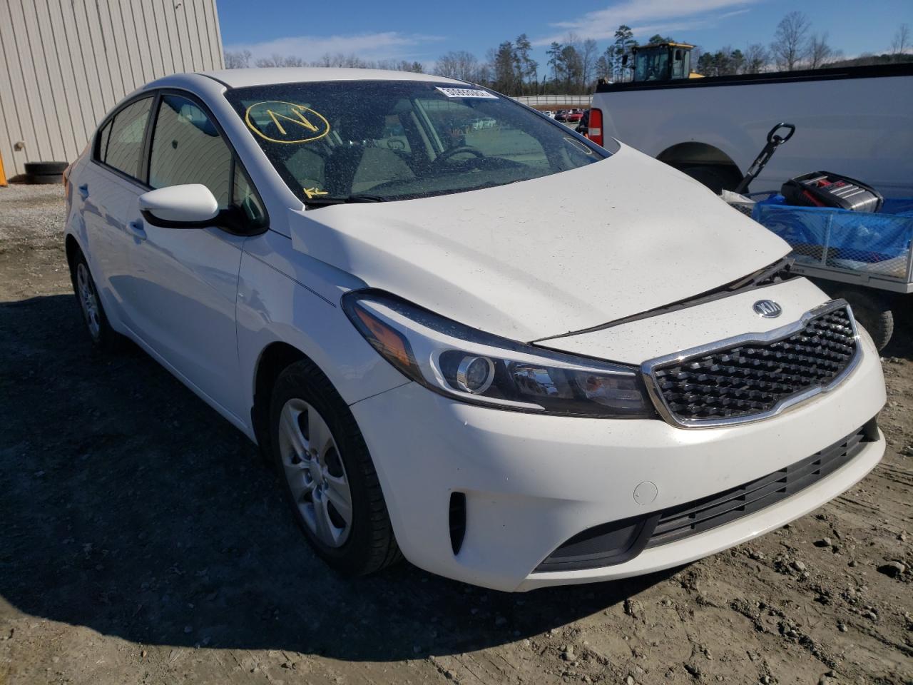 KIA FORTE LX 2018 with VIN 3KPFK4A77JE239318 - Photo from auction