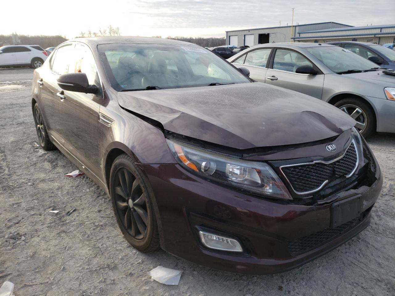 KIA OPTIMA EX 2014 with VIN 5XXGN4A79EG305635 - Photo from auction