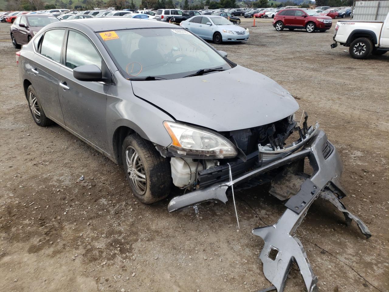 Photo 1 from auction – 2015 NISSAN SENTRA S with VIN 3N1AB7AP3FL659532