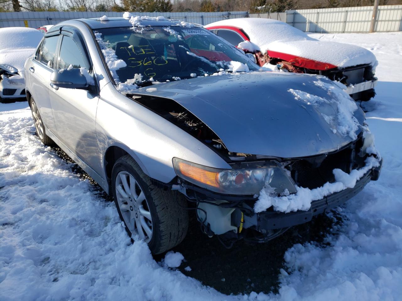 ACURA TSX 2008 with VIN JH4CL96988C017992 - Photo from auction