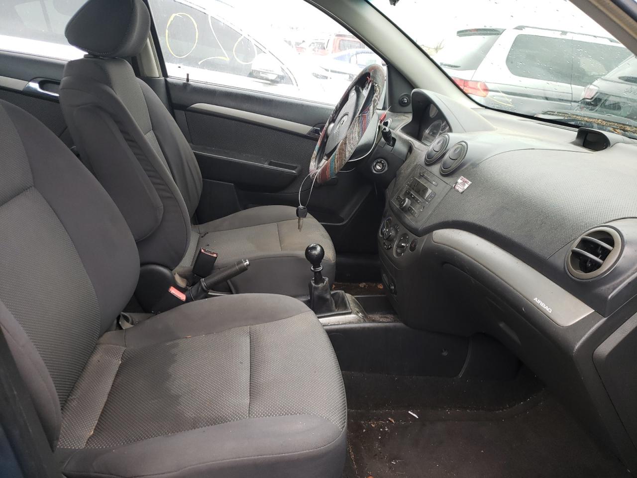 Photo 5 from auction – 2007 CHEVROLET AVEO BASE with VIN KL1TD566X7B062828