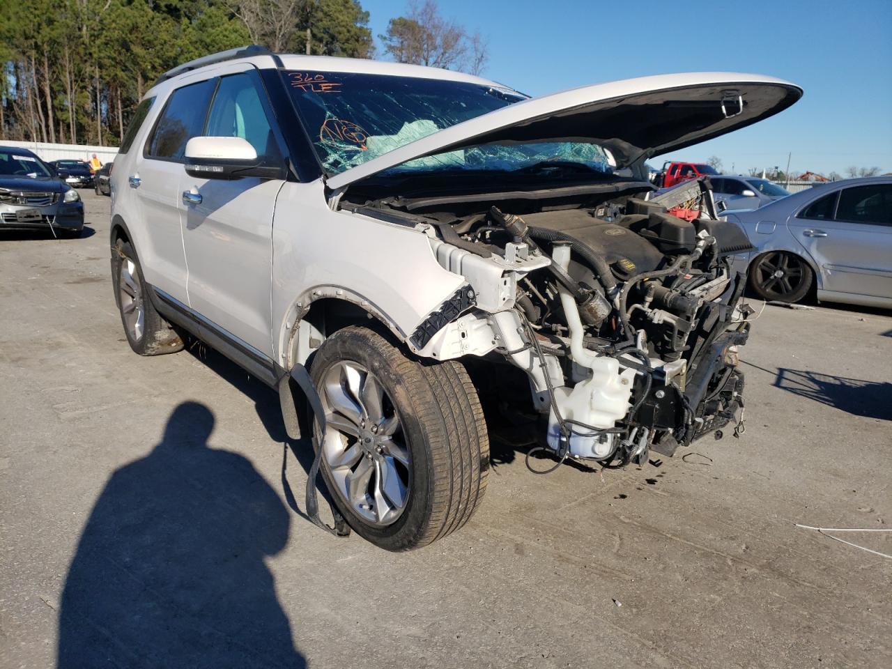 FORD EXPLORER L 2013 with VIN 1FM5K7F87DGB31845 - Photo from auction