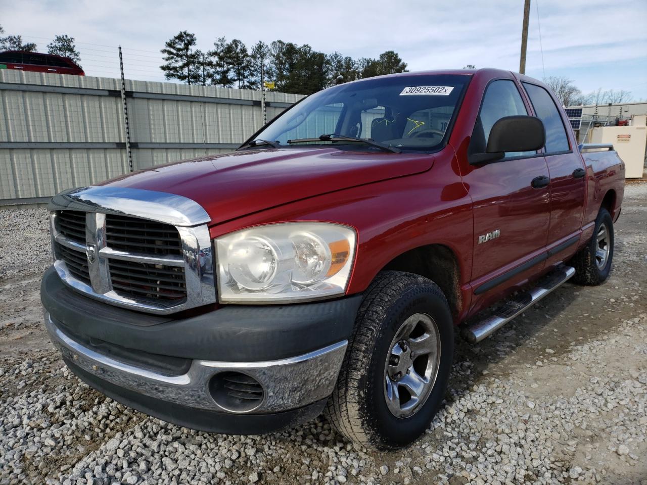 Photo 2 from auction – 2008 DODGE RAM 1500 S with VIN 1D7HA18N18S510515